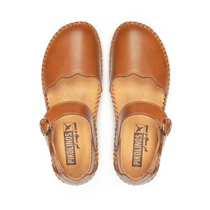 Marina Mary Jane | Leather | Brandy - Shoe - Pikolinos