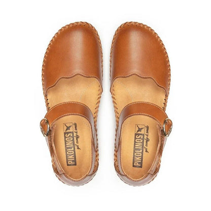 Marina Mary Jane | Leather | Brandy - sandals - Pikolinos