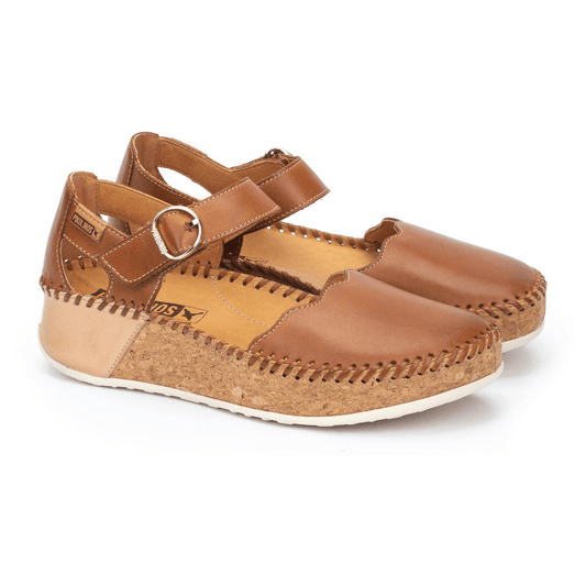 Marina Mary Jane | Leather | Brandy - Shoe - Pikolinos