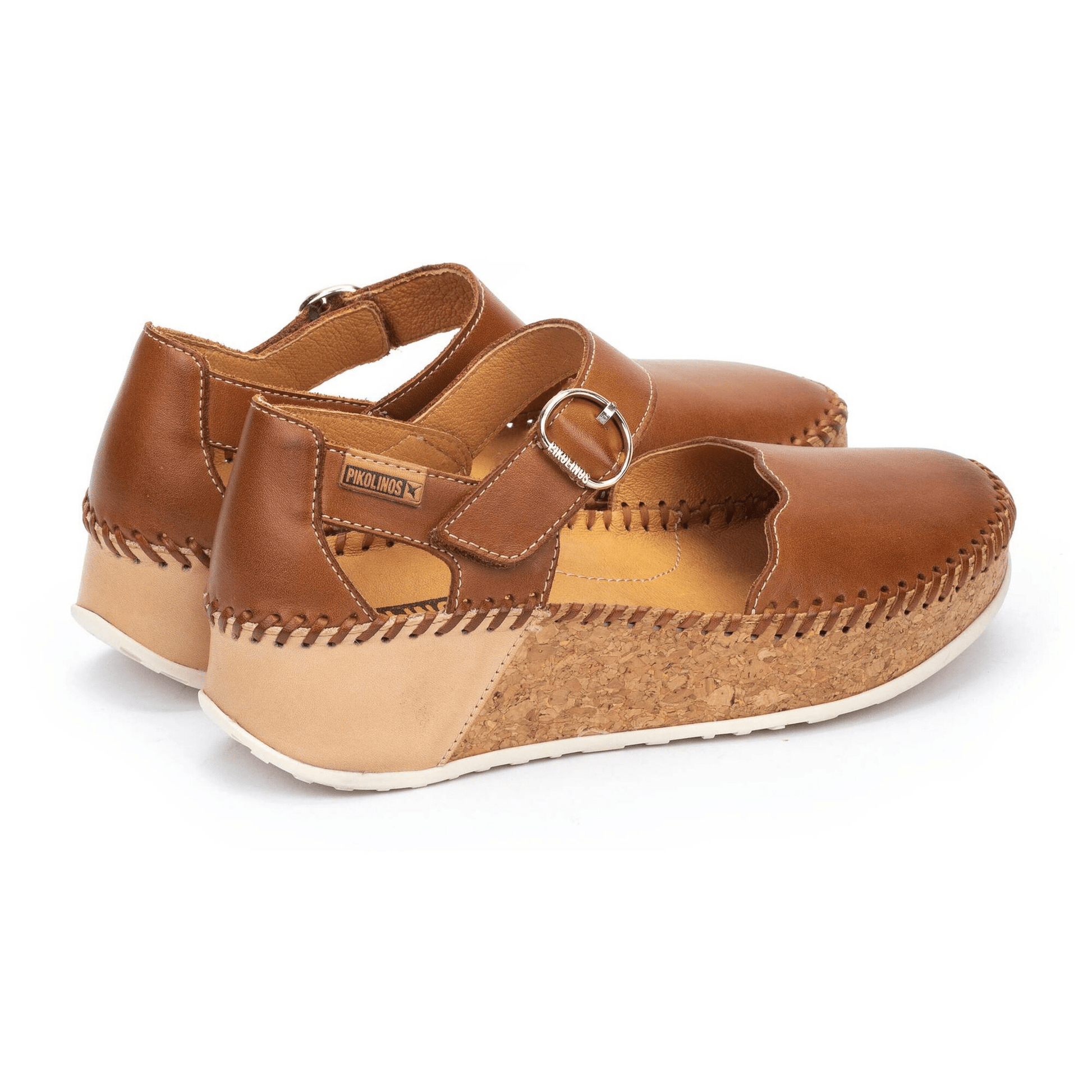 Marina Mary Jane | Leather | Brandy - Shoe - Pikolinos