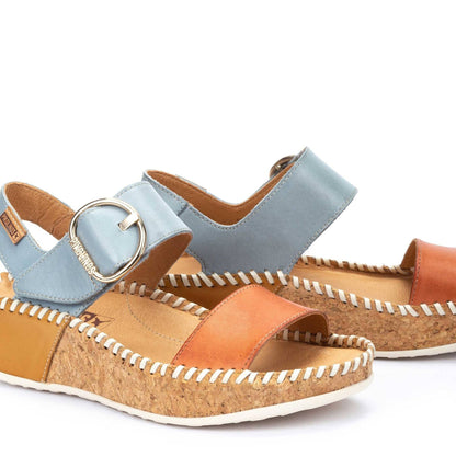 Marina Platform | Leather | Nectar - sandals - Pikolinos