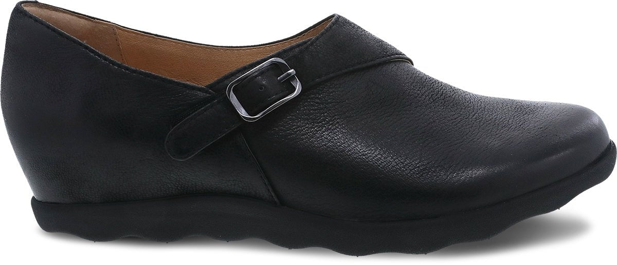 Marisa | Burnished Nubuck | Black - Shoe - Dansko