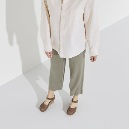 Mary Ring Buckle | Oiled Leather | Cognac - Wedge - Birkenstock