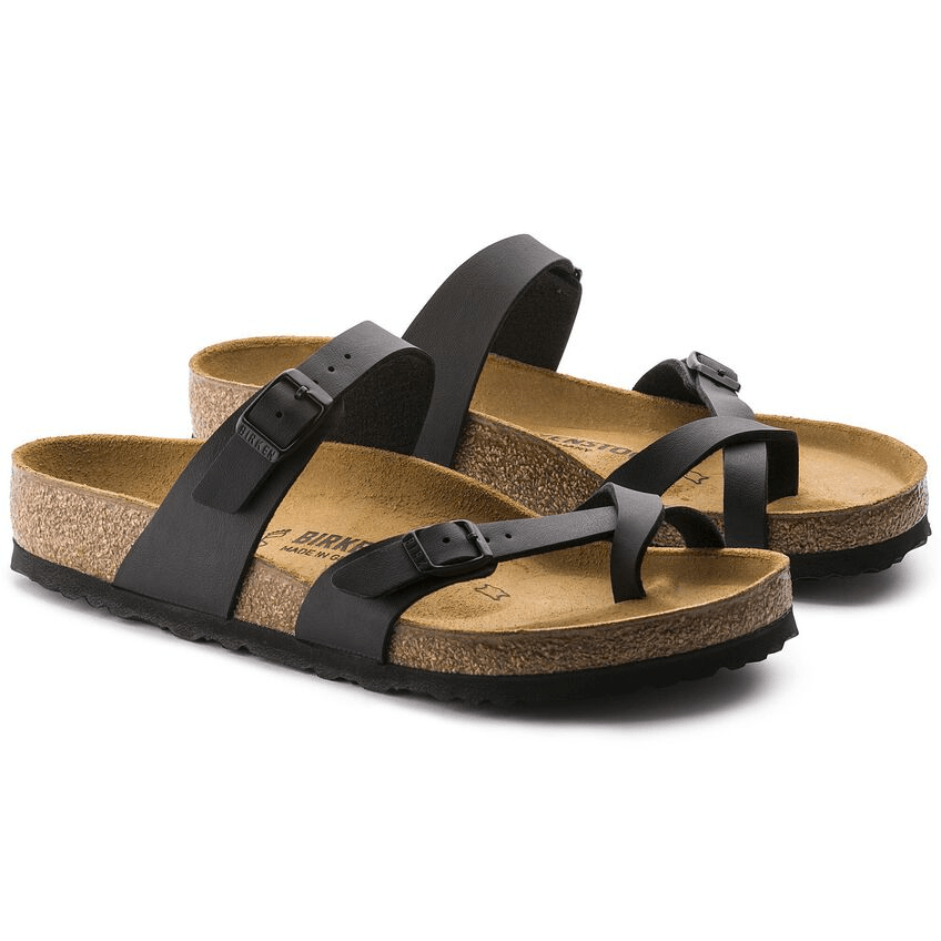 Mayari | Birko - Flor | Black - Sandals - Birkenstock