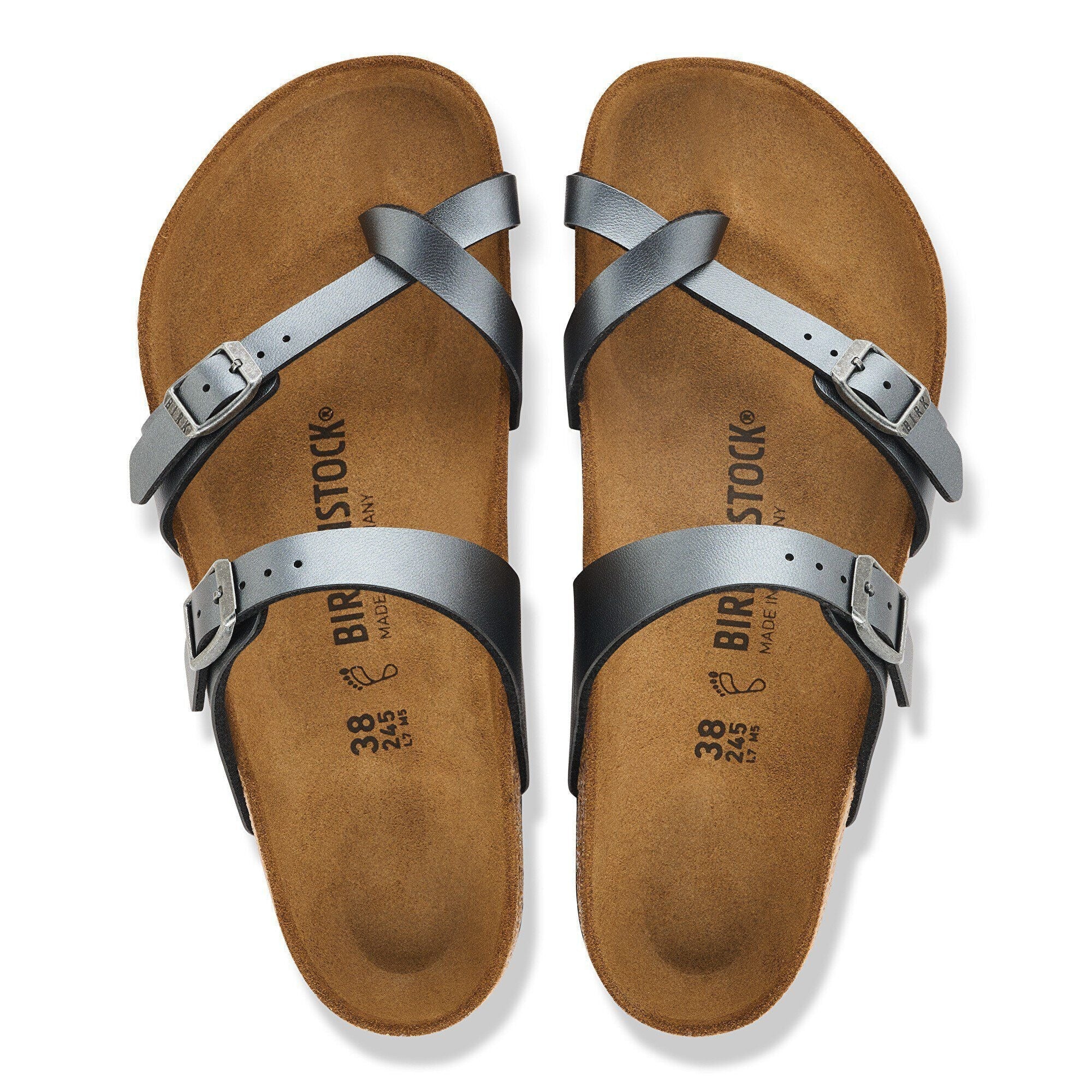 Mayari | Birko-Flor | Metallic Black – Birkenstock Midtown