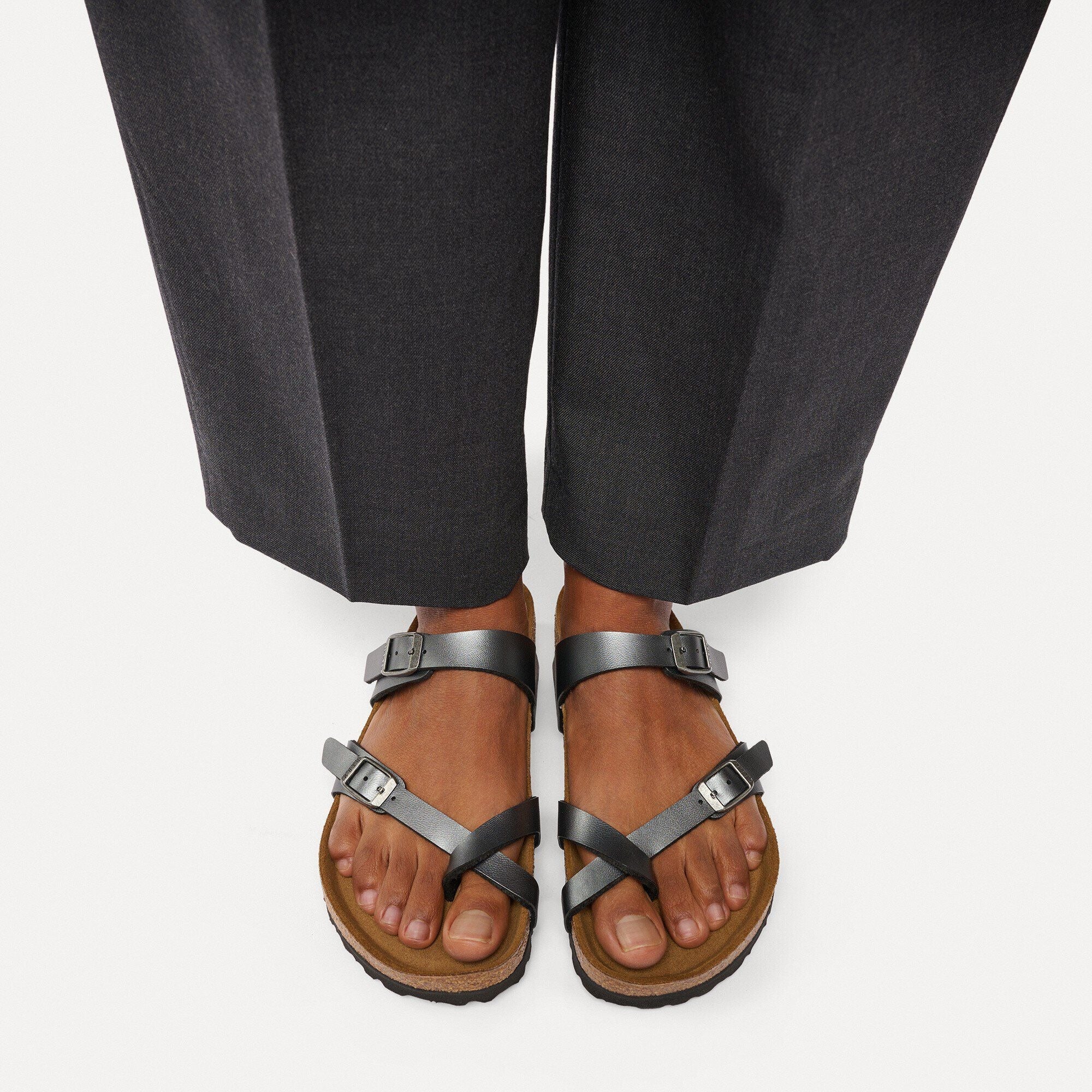 Mayari | Birko-Flor | Metallic Black – Birkenstock Midtown