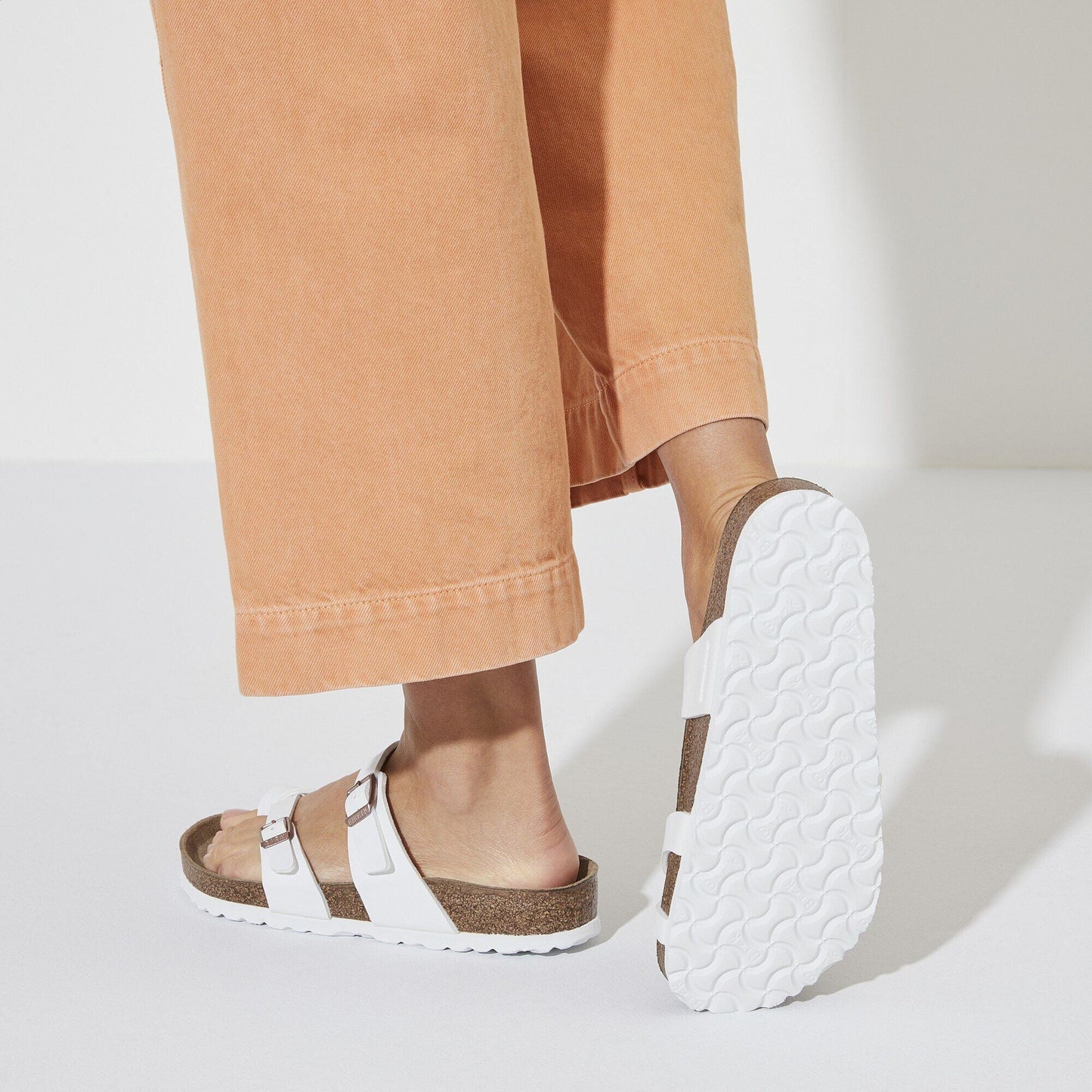 Mayari | Birko - Flor | White - sandals - Birkenstock