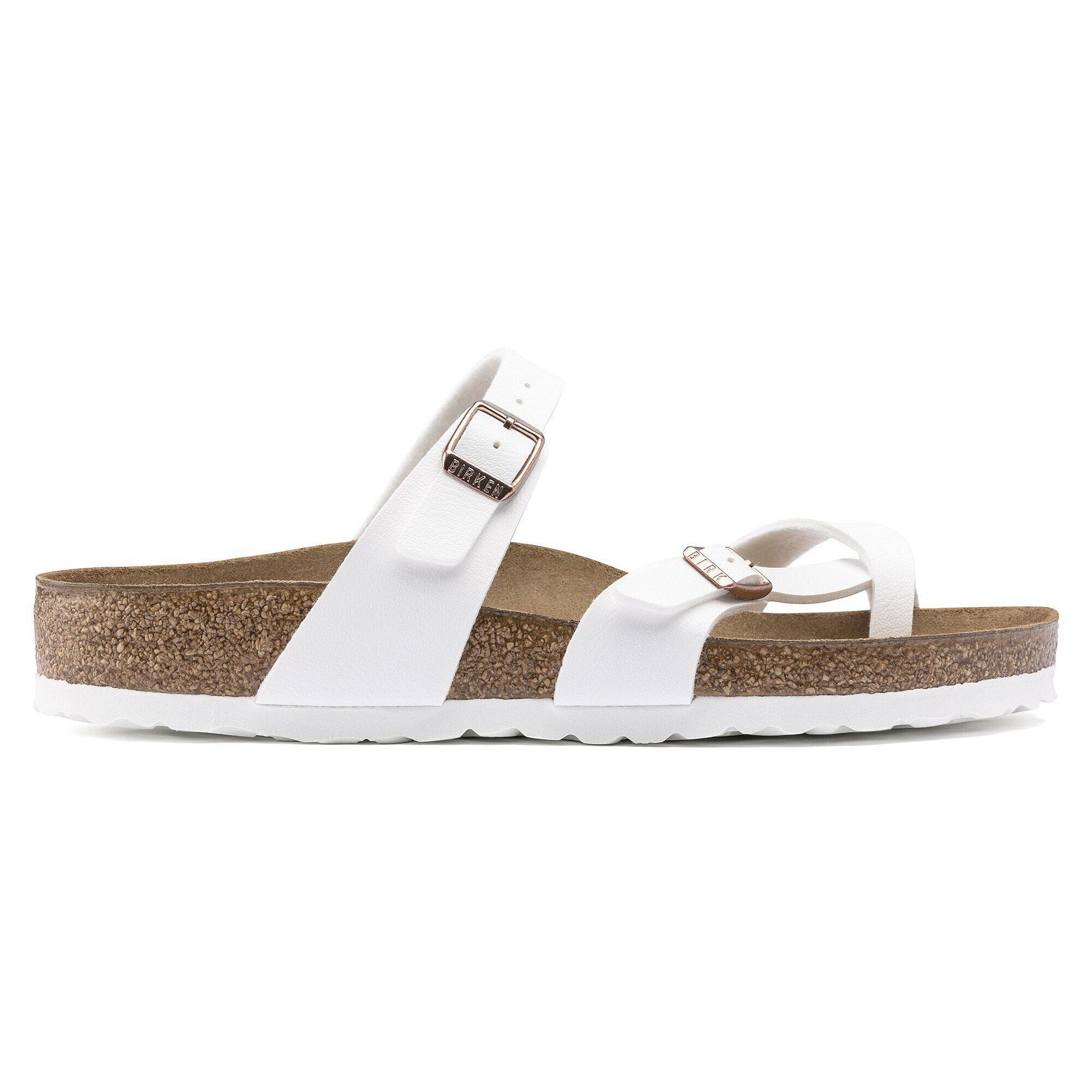Mayari | Birko - Flor | White - sandals - Birkenstock