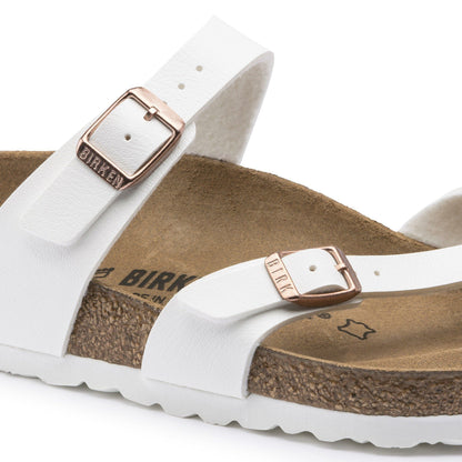 Mayari | Birko - Flor | White - sandals - Birkenstock