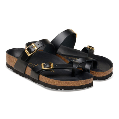 Mayari Exquisite | Leather | New Dressy Black - sandals - Birkenstock