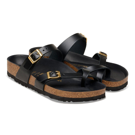 Mayari Exquisite | Leather | New Dressy Black - sandals - Birkenstock