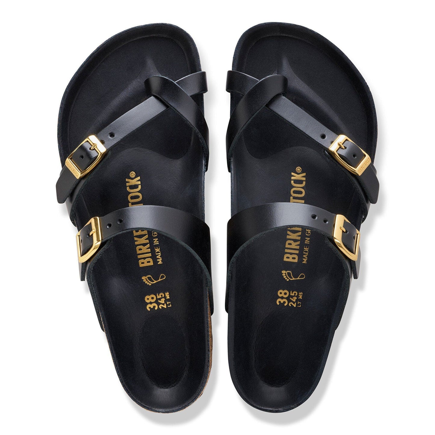 Mayari Exquisite | Leather | New Dressy Black - sandals - Birkenstock