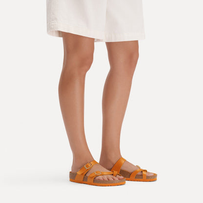 Mayari Exquisite | Leather | New Dressy Kurkuma - sandals - Birkenstock