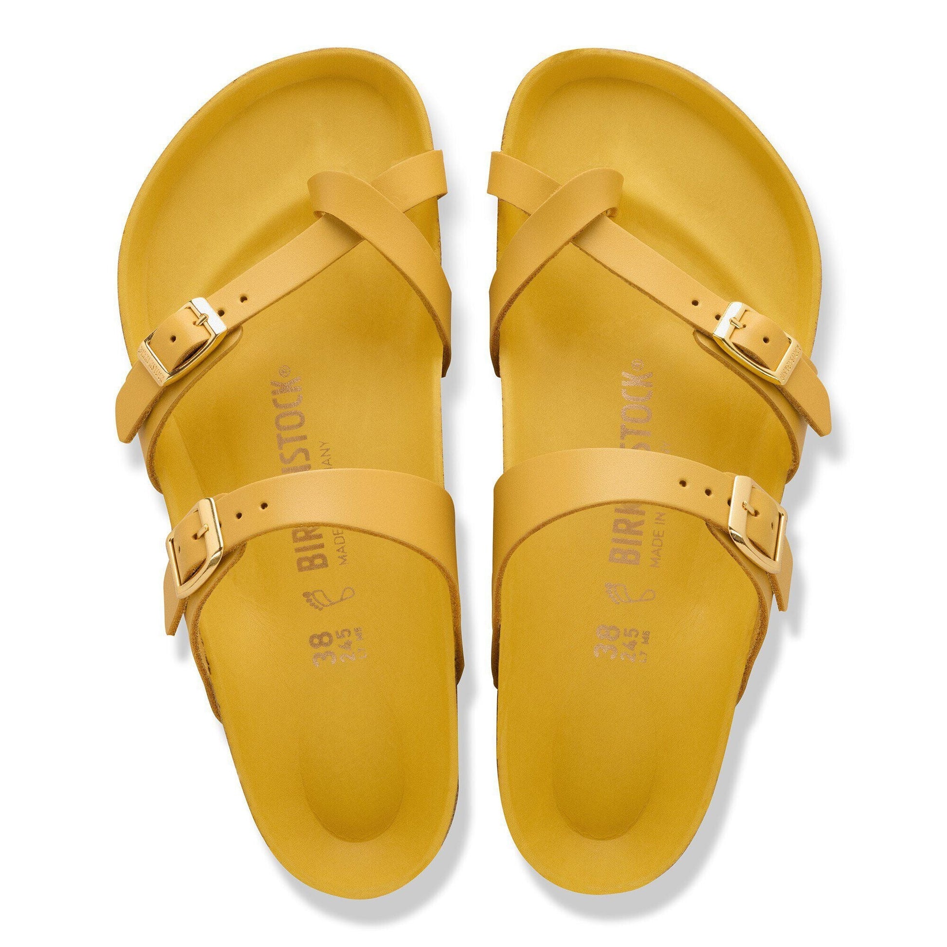 Mayari Exquisite | Leather | New Dressy Ochre - sandals - Birkenstock