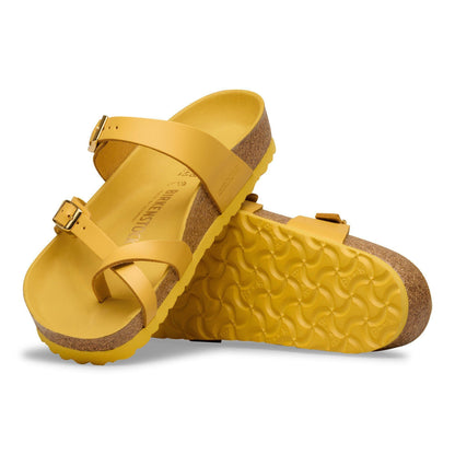 Mayari Exquisite | Leather | New Dressy Ochre - sandals - Birkenstock