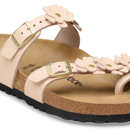 Mayari Flower | Leather | Light Rose - sandals - Birkenstock