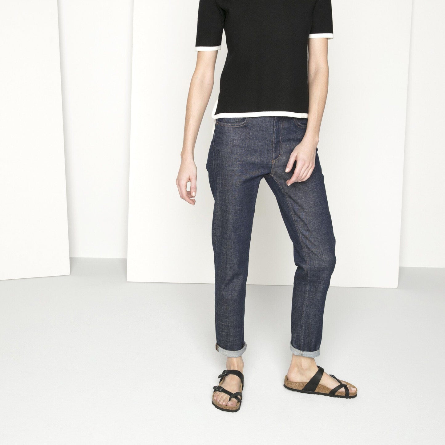 Mayari | Oiled Leather | Black - sandals - Birkenstock