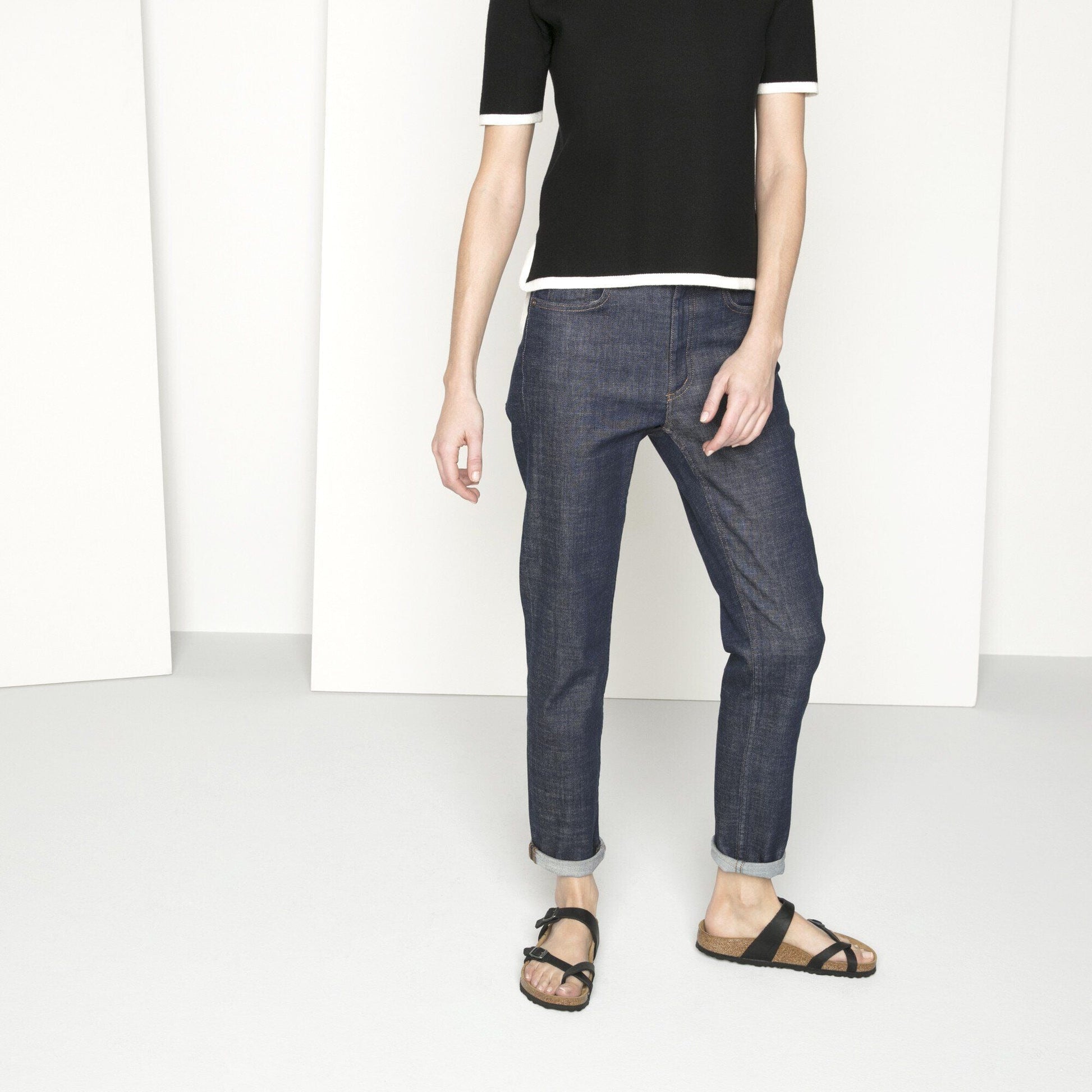 Mayari | Oiled Leather | Black - sandals - Birkenstock