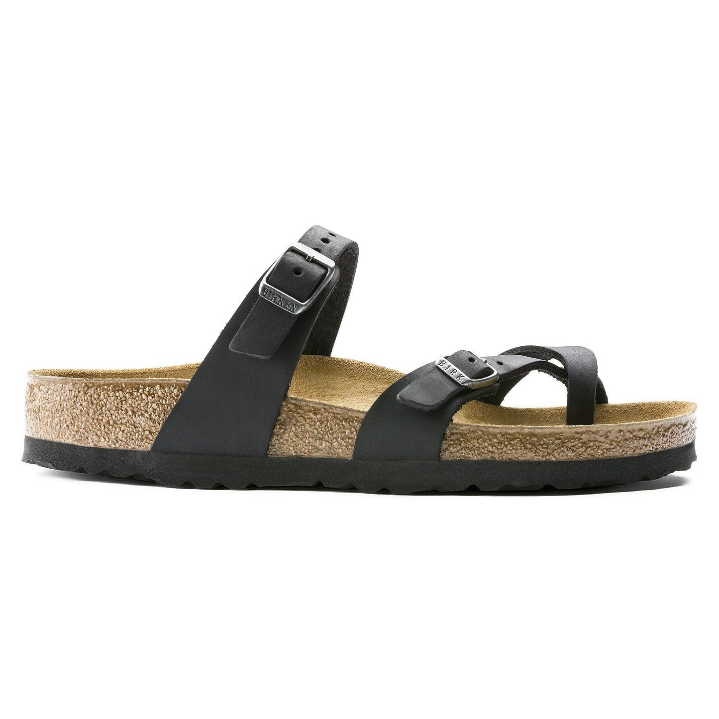 Mayari | Oiled Leather | Black - sandals - Birkenstock