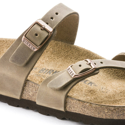 Mayari | Oiled Leather | Tobacco Brown - sandals - Birkenstock