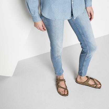 Mayari | Oiled Leather | Tobacco Brown - sandals - Birkenstock