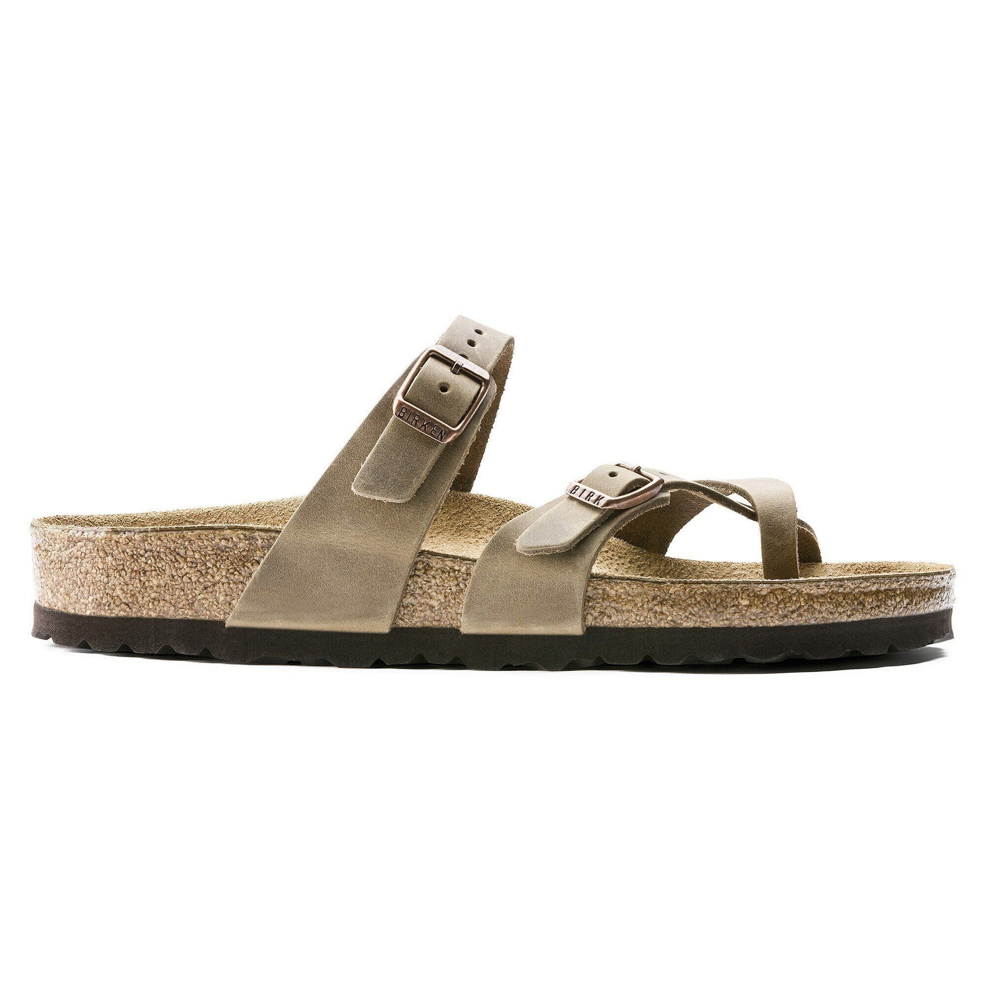 Mayari | Oiled Leather | Tobacco Brown - sandals - Birkenstock
