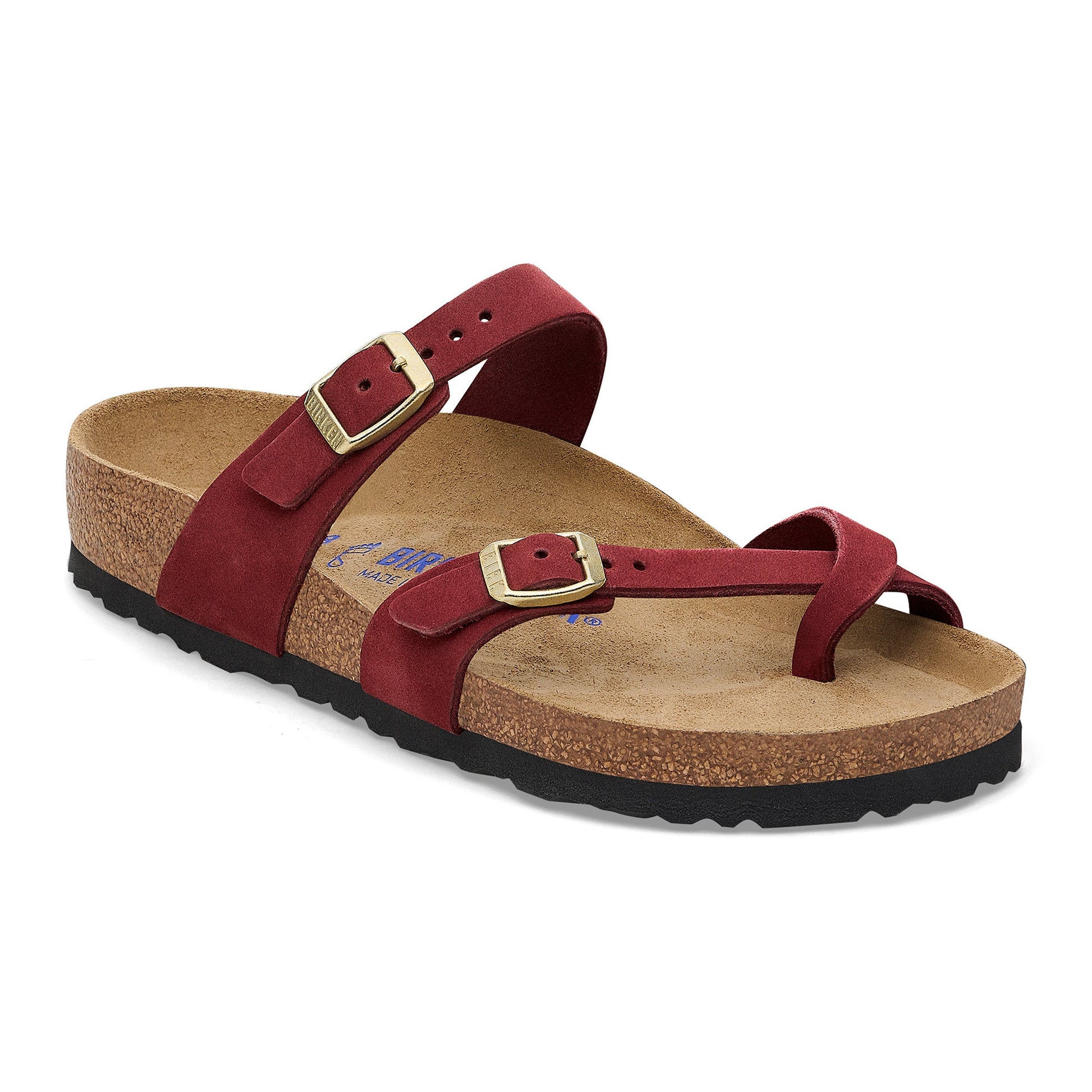 Mayari | Soft Footbed | Nubuck | Zinfandel - Sandals - Birkenstock