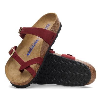 Mayari | Soft Footbed | Nubuck | Zinfandel - Sandals - Birkenstock