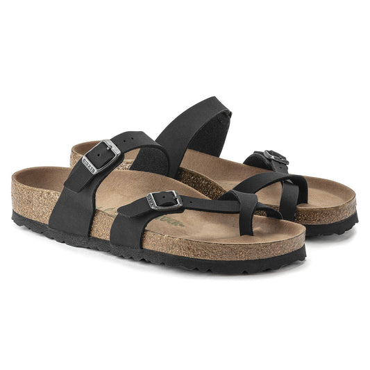 Mayari | Vegan | Birkibuc | Black - sandals - Birkenstock