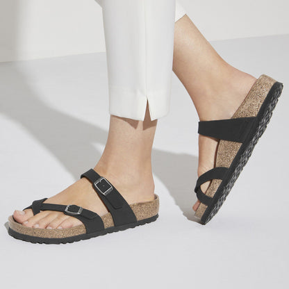 Mayari | Vegan | Birkibuc | Black - sandals - Birkenstock