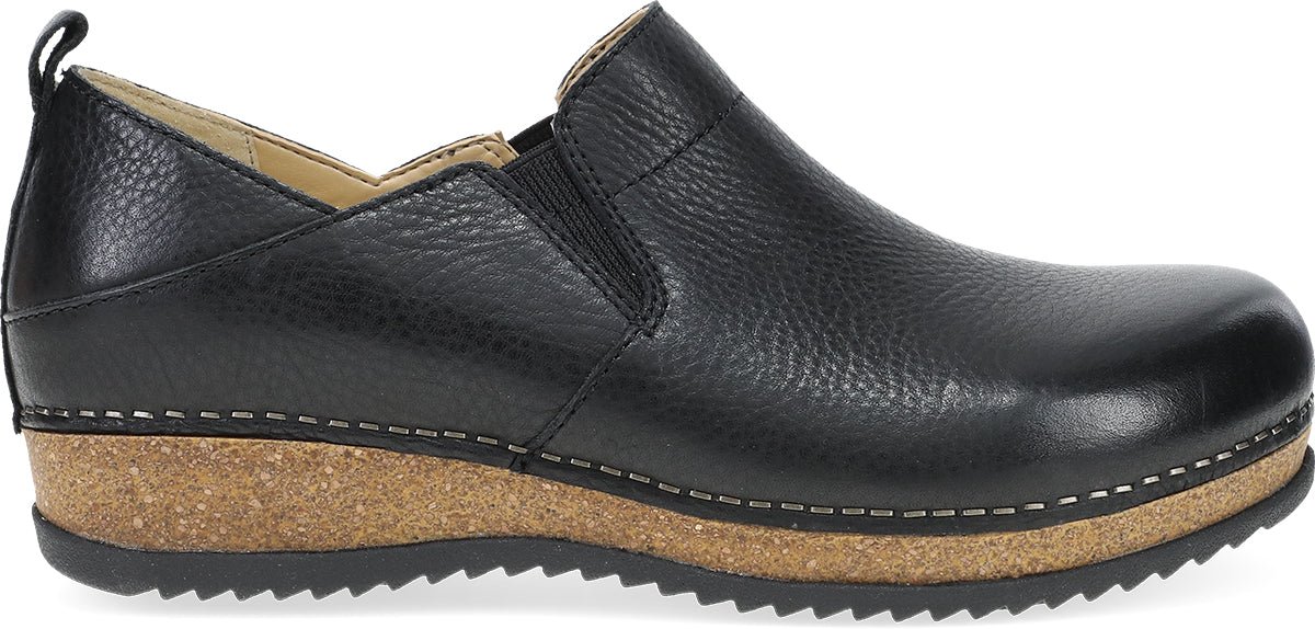 Meara | Waxy Milled | Black - Shoe - Dansko