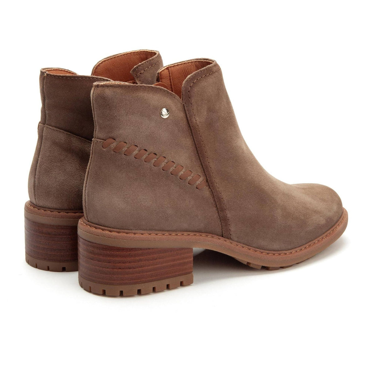 Medina Ankle Booties | Suede | Taupe - Boot - Pikolinos