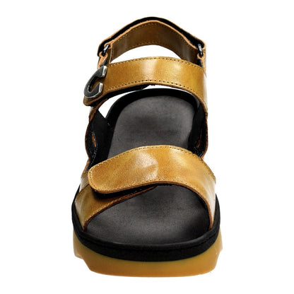 Medusa | Leather | Amber - sandals - Wolky