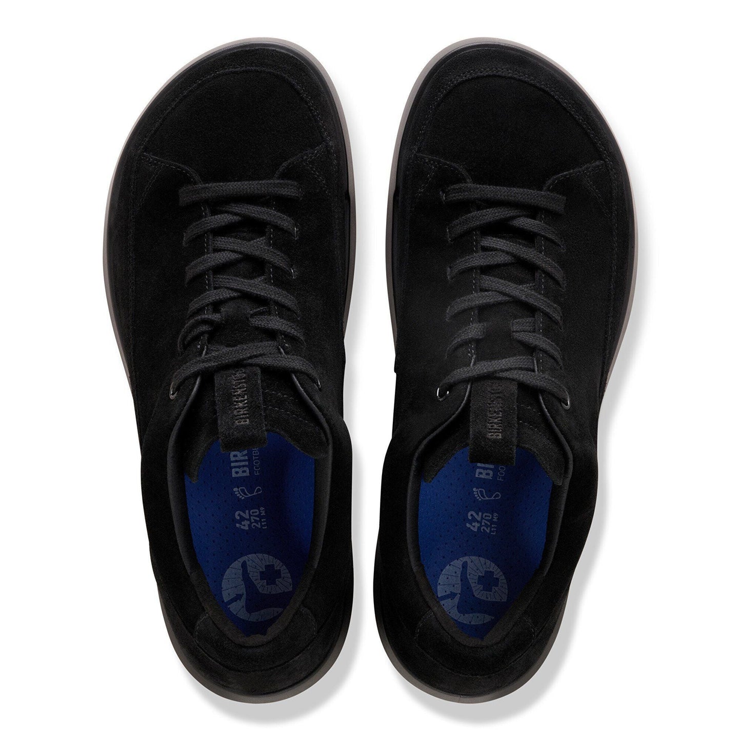 Melbourne | Suede | Black - shoe - Birkenstock