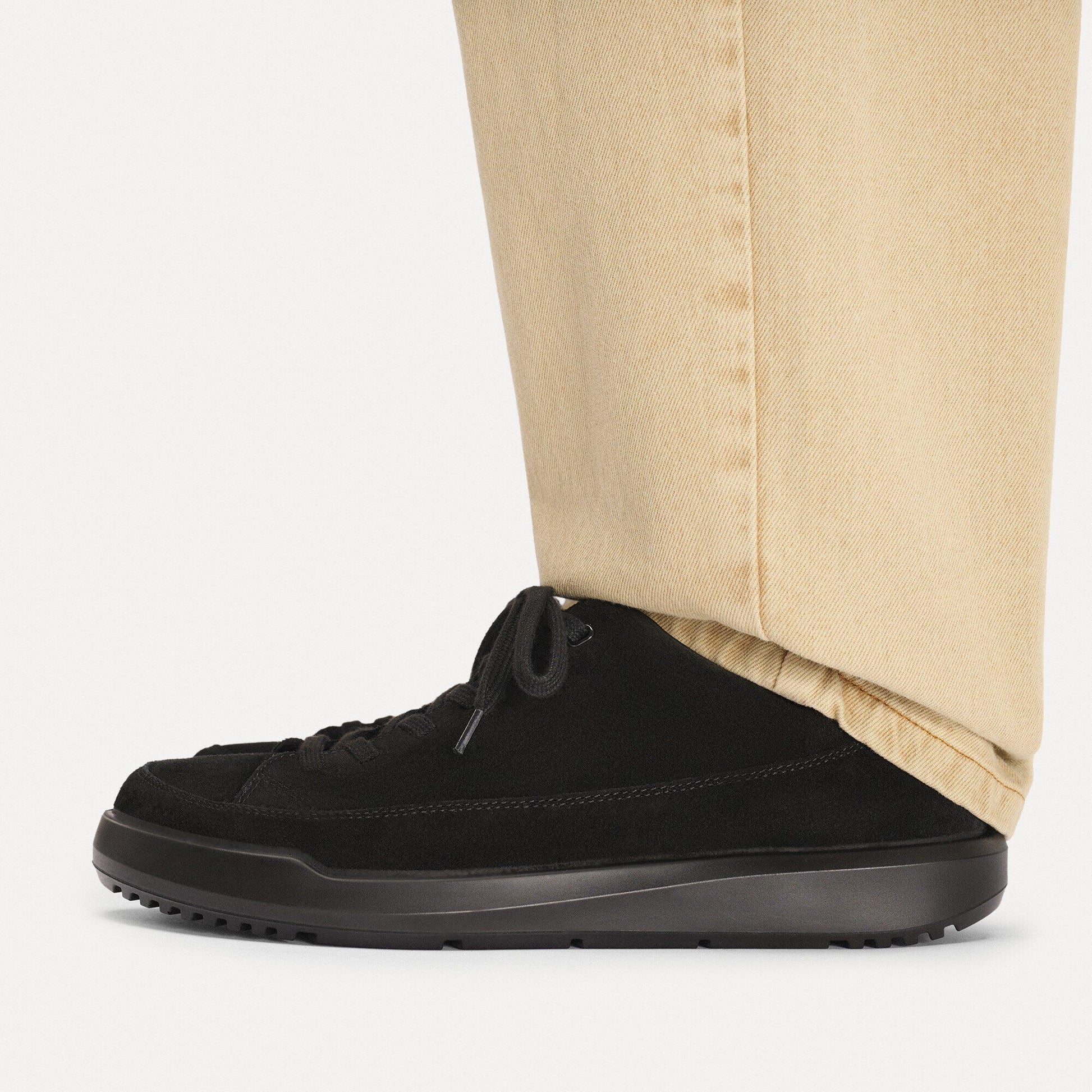Melbourne | Suede | Black - shoe - Birkenstock