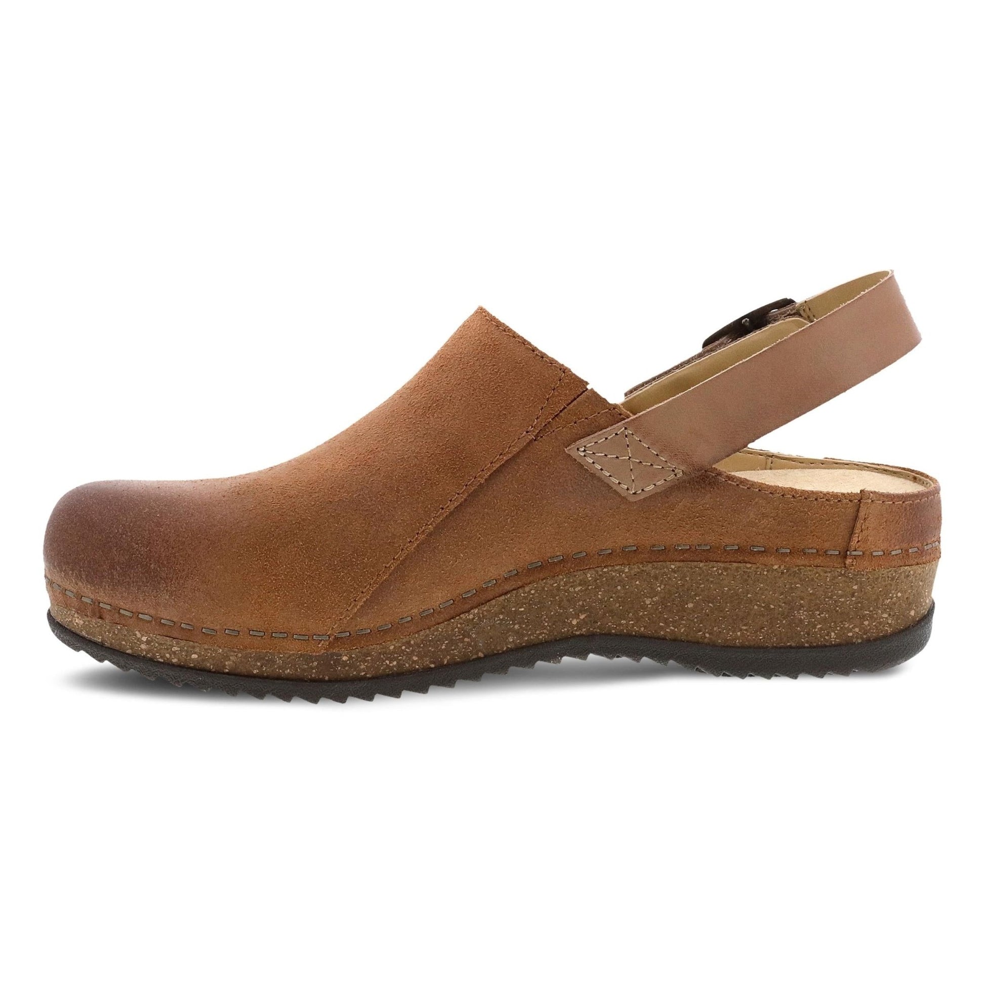 Merrin | Burnished Suede | Tan - clog - Dansko