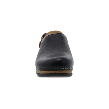 Merrin | Waxy Milled | Black - clog - Dansko