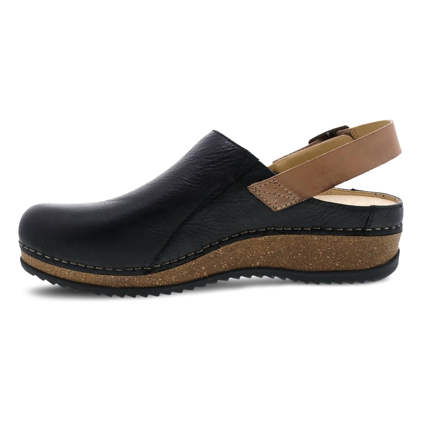 Merrin | Waxy Milled | Black - clog - Dansko