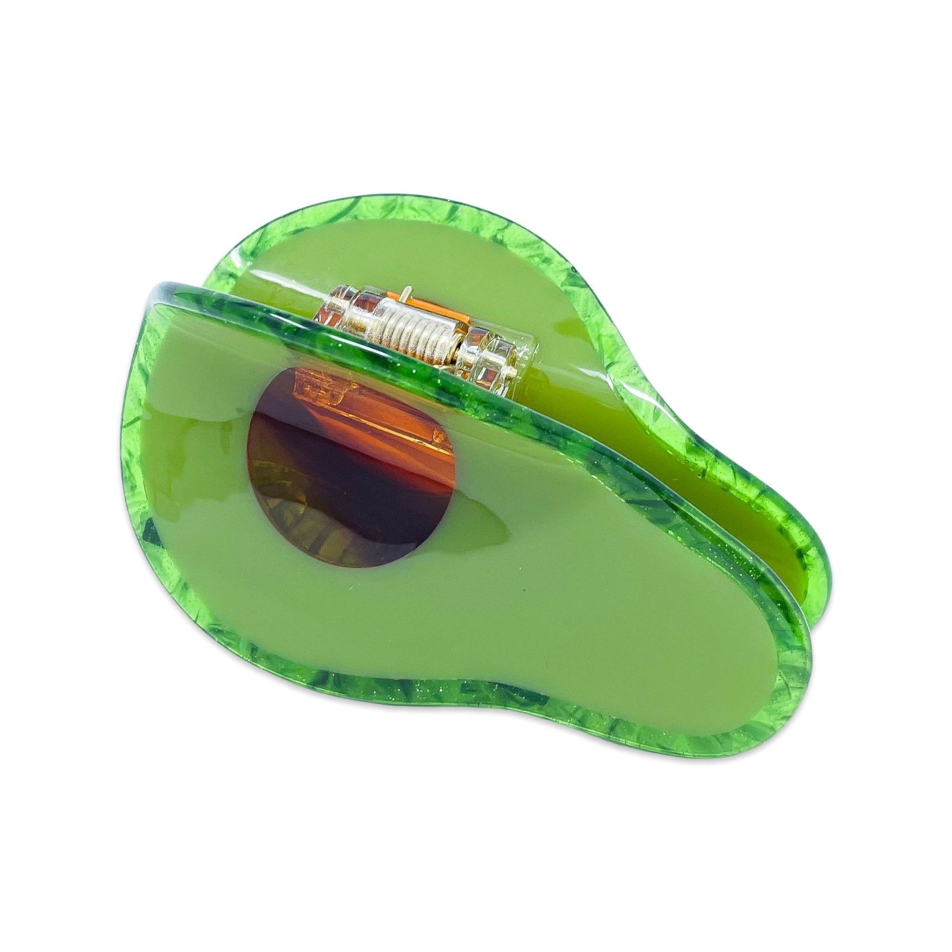 Midi Avocado Hair Claw Clip - HAIR - JENNY LEMONS
