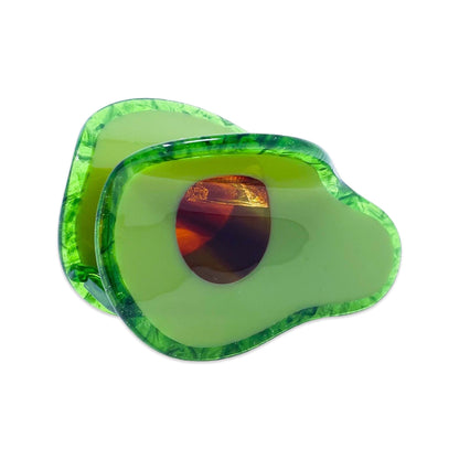Midi Avocado Hair Claw Clip - HAIR - JENNY LEMONS