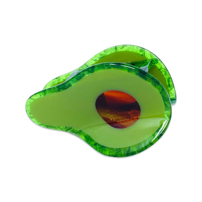 Midi Avocado Hair Claw Clip - HAIR - JENNY LEMONS