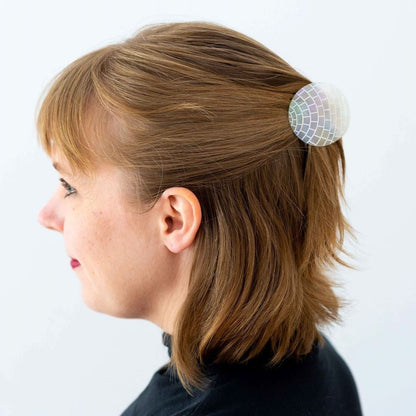 Midi Disco Ball Hair Claw Clip - HAIR - JENNY LEMONS