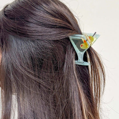 Midi Martini Hair Claw Clip - HAIR - JENNY LEMONS
