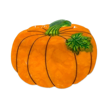 Midi Pumpkin Hair Claw Clip - HAIR - JENNY LEMONS