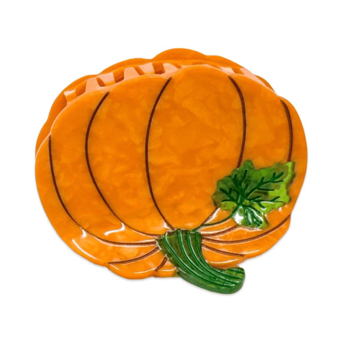 Midi Pumpkin Hair Claw Clip - HAIR - JENNY LEMONS