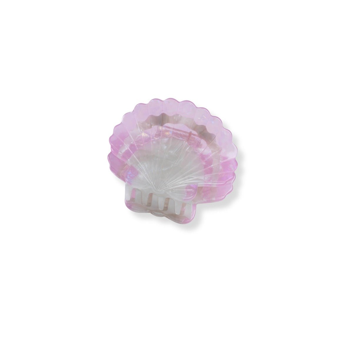 Midi Scallop Shell Hair Claw Clip - HAIR - JENNY LEMONS