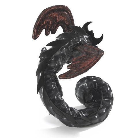 Midnight Dragon Wrist Puppet - TOY - FOLKMANIS