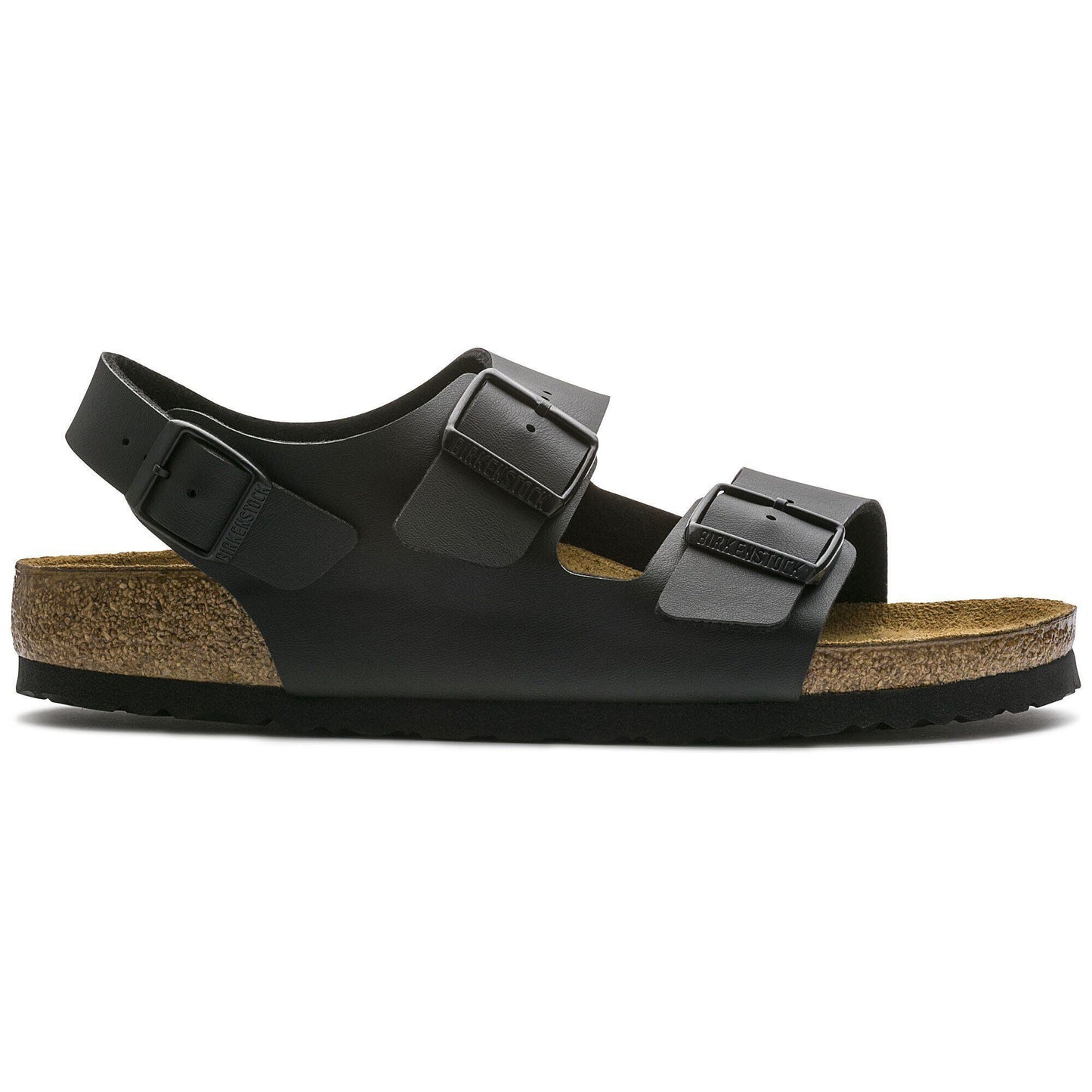 Milano | Birko - Flor | Black - sandals - Birkenstock