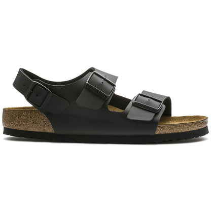Milano | Birko - Flor | Black - sandals - Birkenstock