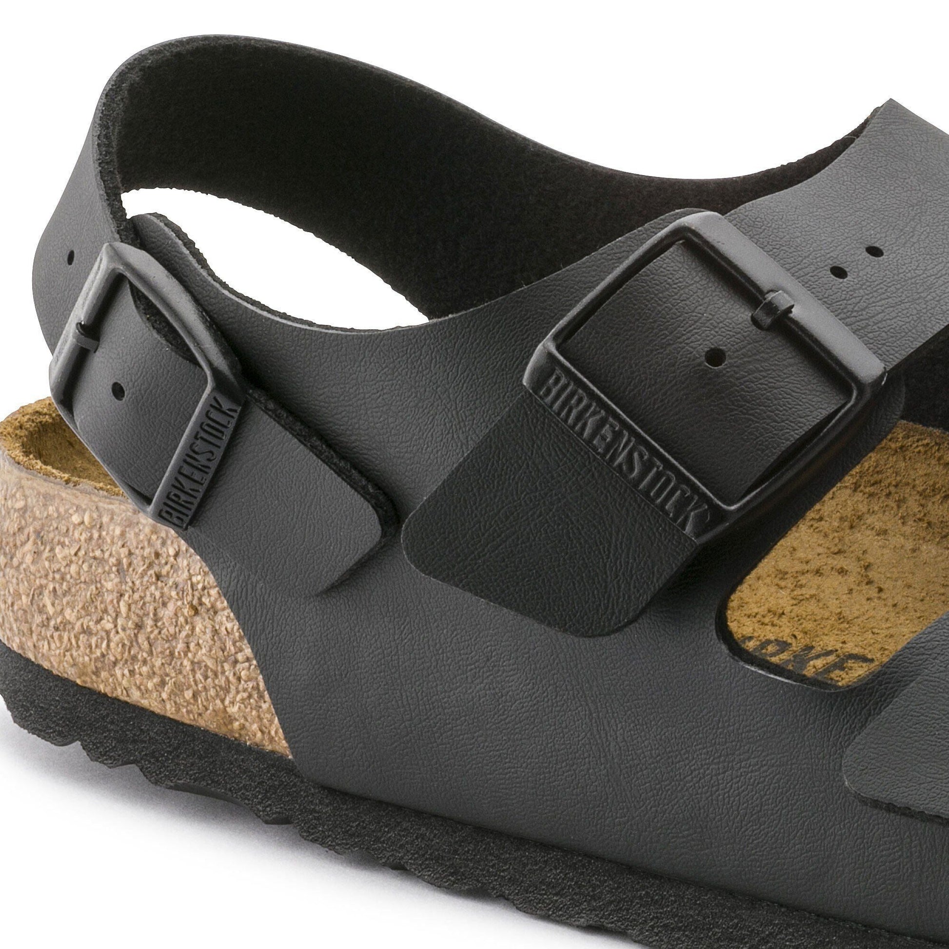 Milano | Birko - Flor | Black - sandals - Birkenstock